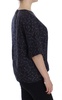 Dolce & Gabbana  Blue gold key print silk blouse