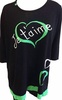je'taime sweater in black/green