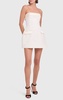 lucienne skort romper in ivory
