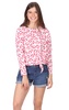 tabitha tie top in firework print