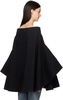 Black Nº73 Sweaterponcho Vintage Denim Jacket