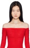 Silver Bow Choker