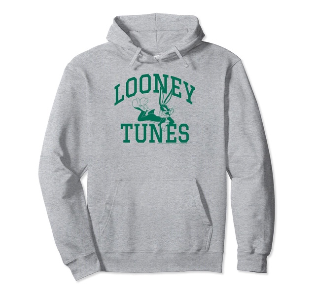 Amazon Essentials Looney Tunes Bugs Bunny Collegiate Arch Pullover Hoodie