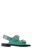 Western Buckle-fastened Sandals