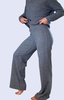 wide leg lounge pant in blue