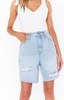 brentwood shorts in light vintage blue
