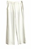 women's miles wide leg split hem high rise pants in white