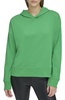 Andrew Marc Women's Long Sleeve Fashion Hoodie, Kelly Green