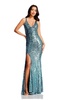 Dress the Population Women's Iris Bodycon Maxi Dress