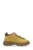 Leather hiking boots