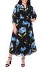 Plus Size Floral-Print Maxi Dress