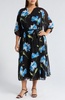 Plus Size Floral-Print Maxi Dress