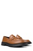 Brown Leather Moccasin for Men