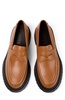 Brown Leather Moccasin for Men