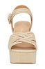 women's chesse sandal in natural