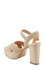 women's chesse sandal in natural