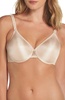 simple shaping minimizer underwire bra in nude