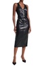 ethan midi dress in black