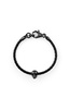 linked leather bracelet