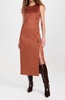 kalita midi dress in auburn