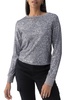 sparkle together top in grey