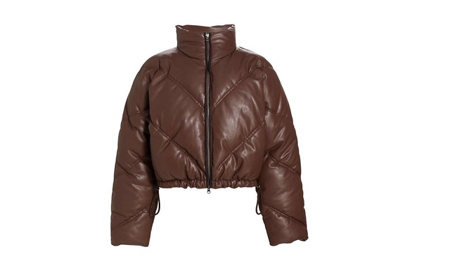 women's morrison brown puffer coat jacket