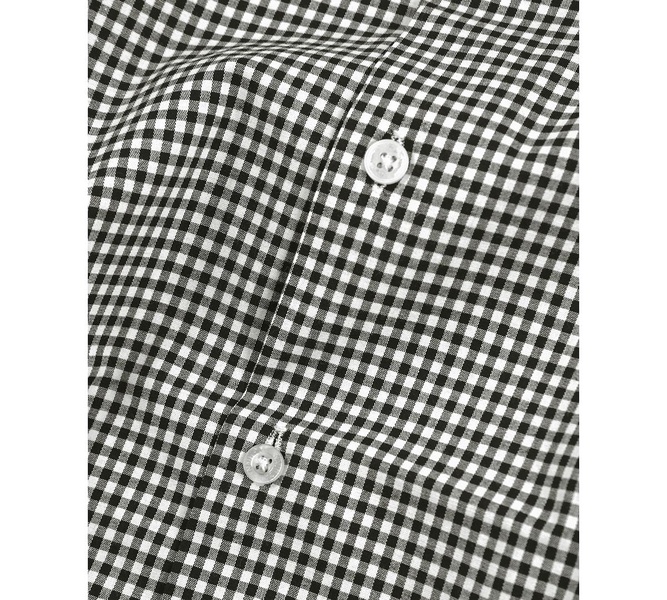 Men's Slim-Fit Gingham Shirt