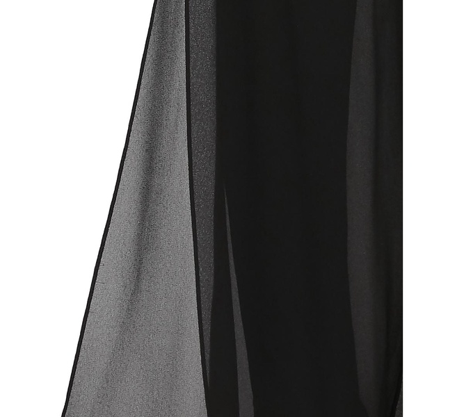 Petite Straight-Leg Overlay Pants