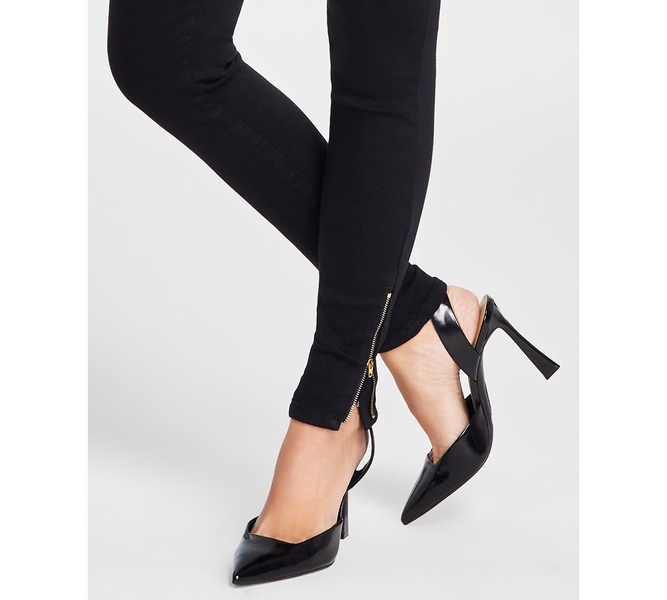 Women's Mid Rise Skinny-Leg Jeans with Ankle Zip, Created for Macy's