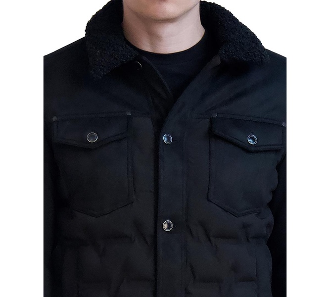 Men's Quilted Trucker Jacket