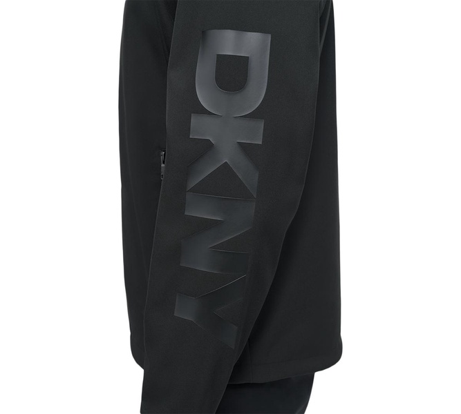 Men's Zip-Front Hooded Logo Jacket