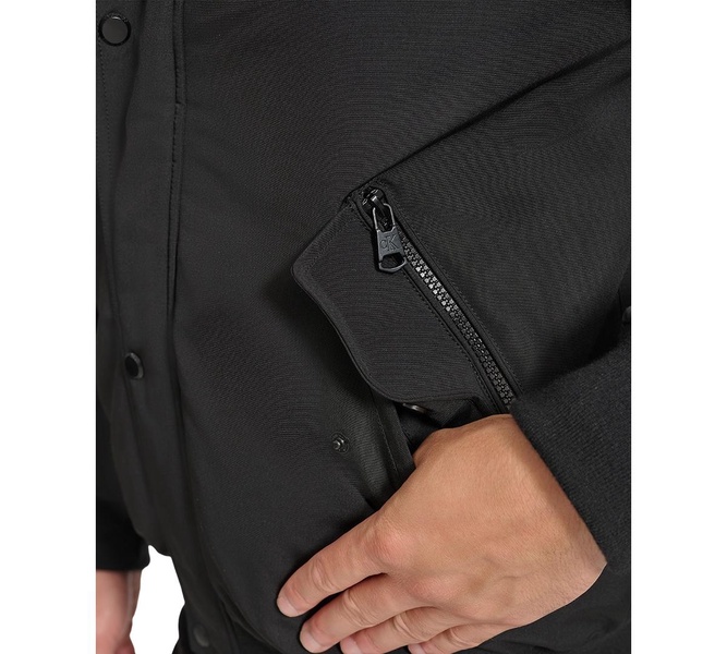 Arctic Faille Parka Bomber with Sherpa lined Hood
