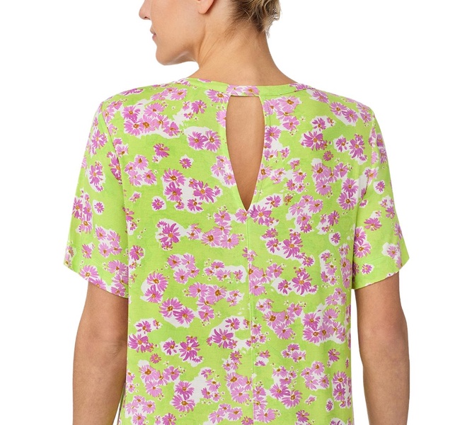 Women's Short Knit Jersey Sleep Shirt  