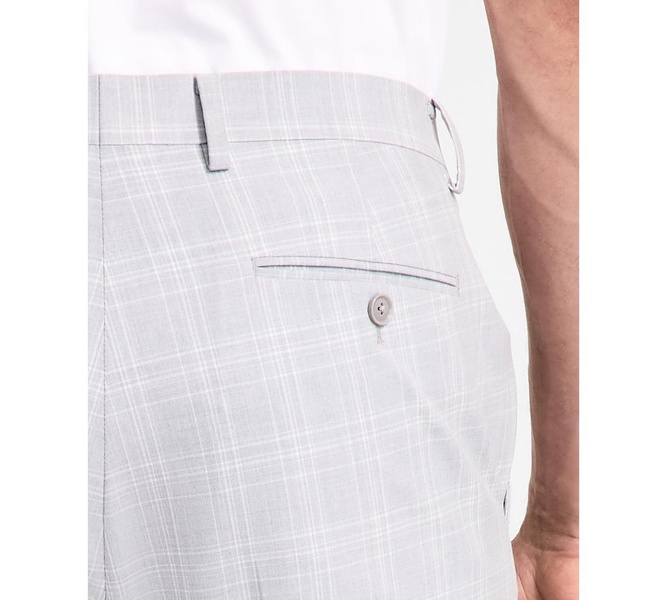 Men's Slim-Fit Plaid Suit Pants, Created for Macy's