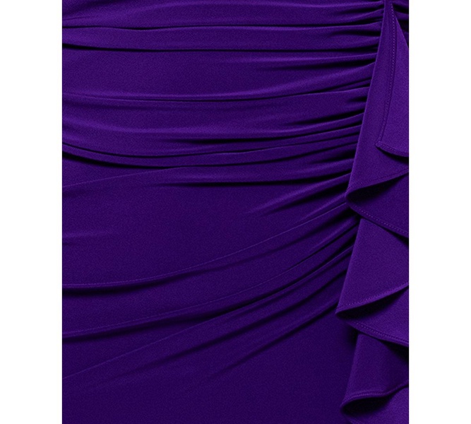 Plus Size V-Neck Gown
