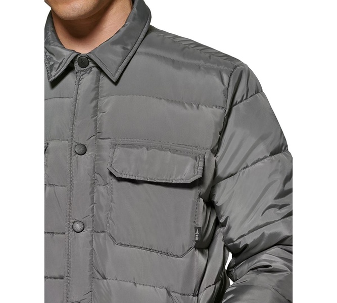 Men's Mission Quilted Puffer Shirt Jacket