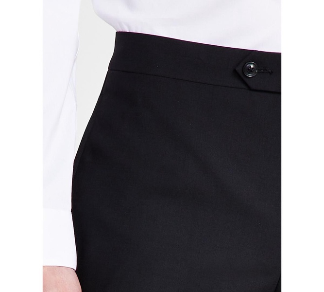 Men's Slim-Fit Faille-Trim Tuxedo Pants, Created for Macy's