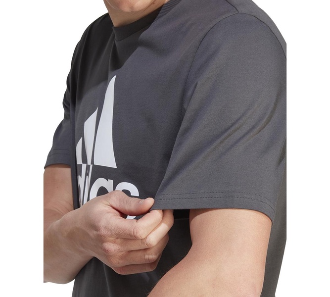 Men's Essentials Single Jersey Big Logo Short Sleeve Crewneck T-Shirt