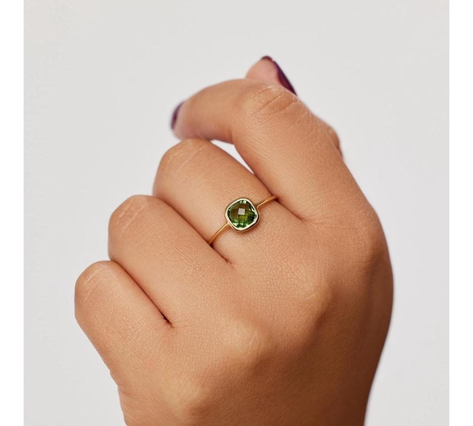 - Stone Ring - Mae Ring Green