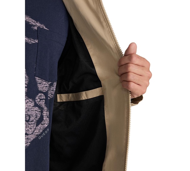 Men's Washed Hooded Windbreaker