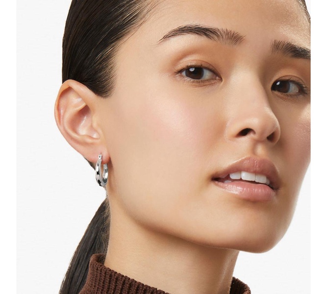 Endless Hoop Earrings - Venus Silver