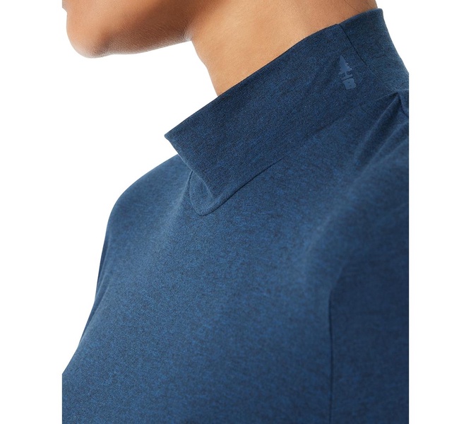 Women's Mock-Neck Long-Sleeve Top