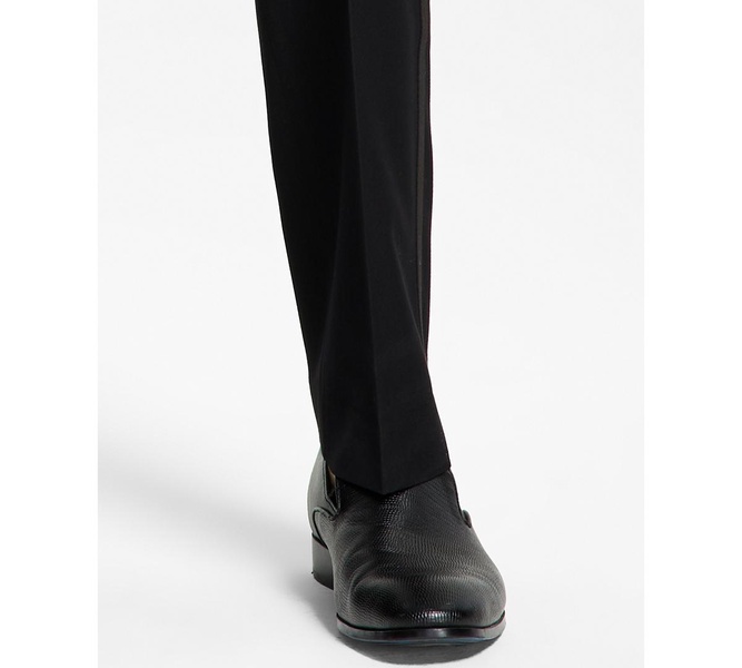 Men's Classic-Fit Stretch Black Tuxedo Pants, Created for Macy's  