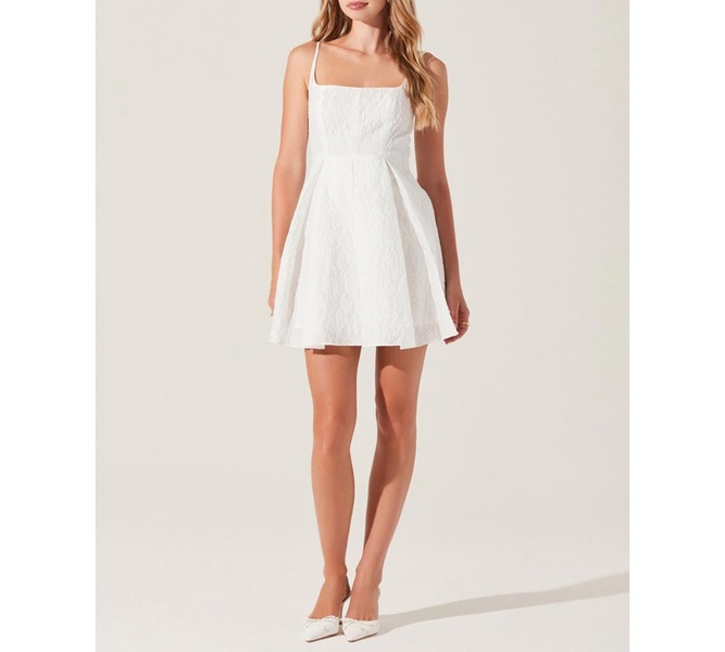 Women's Ellie Jacquard Fit & Flare Dress