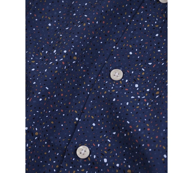 Men's Slim-Fit Textured Shirt