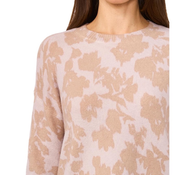 Women's Brushed Floral Escape Crewneck Sweater