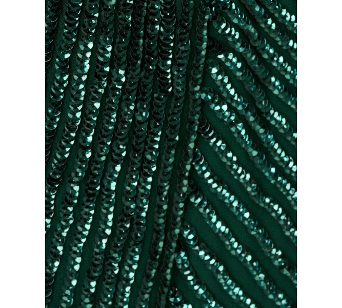 Women's Beaded Dolman-Sleeve Dress