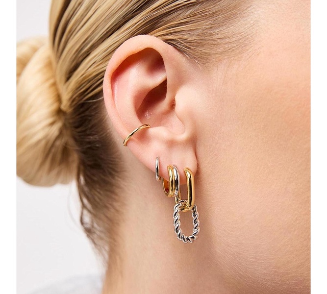 Sterling Silver Mini Huggie Hoops - Mini Huggie Hoops Silver