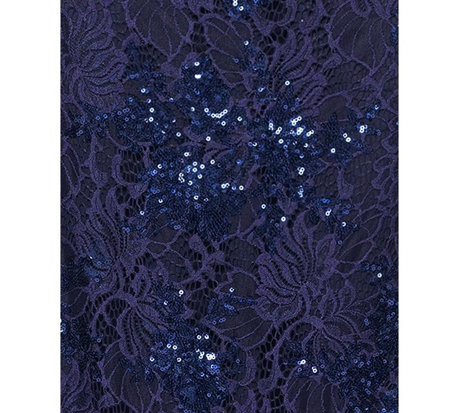 Women's Sequin Floral Halterneck Gown