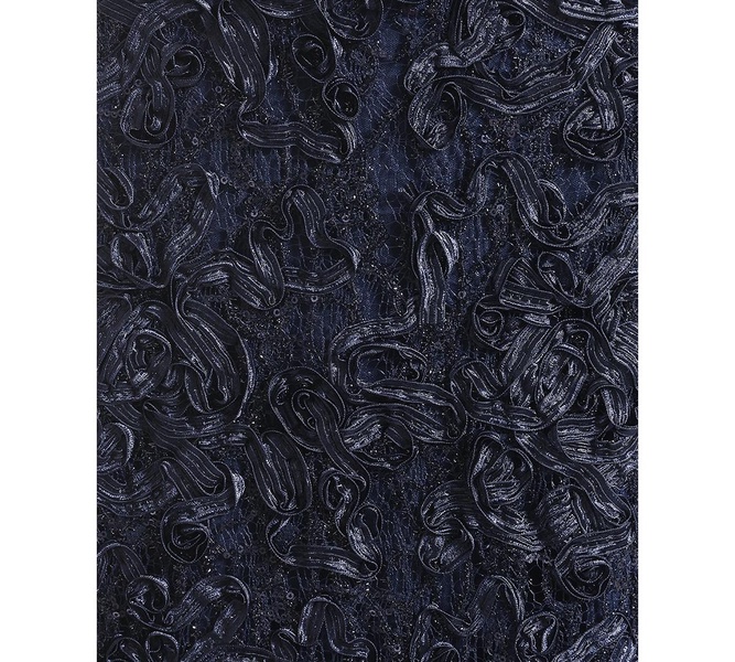 Women's Soutache Sequinned A-Line Dress